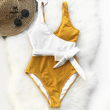 Colorblock One-piece Swimsuit